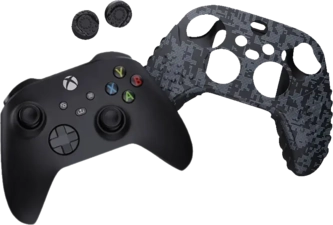 SPARK FOX XBOX SERIS Silicone Grip Pack FPS Edition - Camoflage Grey 