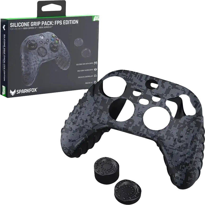 SPARK FOX XBOX SERIS Silicone Grip Pack FPS Edition - Camoflage Grey  – image 4