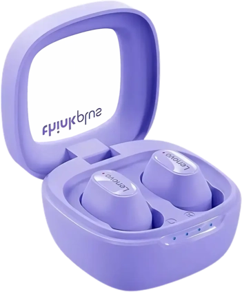 Lenovo thinkplus XT62 TWS Wireless Bluetooth Earbuds - Purple