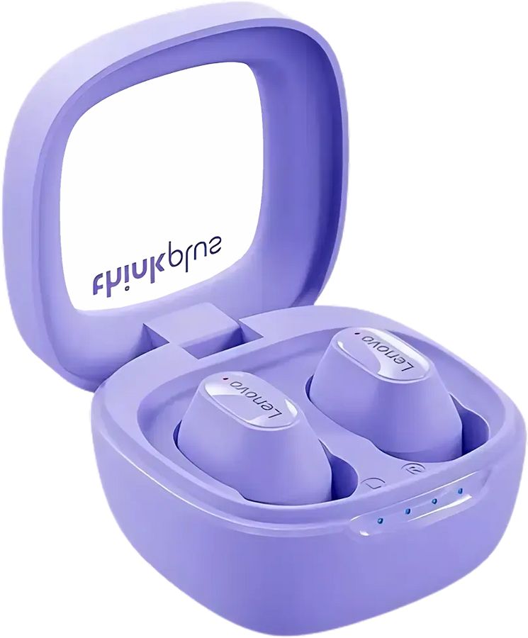 Lenovo thinkplus XT62 TWS Wireless Bluetooth Earbuds - Purple