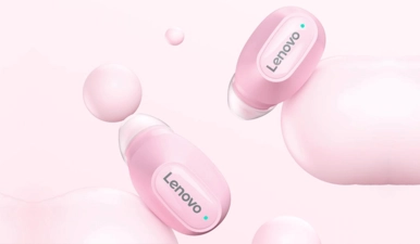 Lenovo thinkplus XT62 TWS Wireless Bluetooth Earbuds - Pink