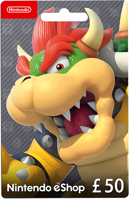 Nintendo E-Shop 50 GBP Gift Card - UK