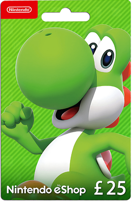 Nintendo E-Shop 25 Gift Card - UK