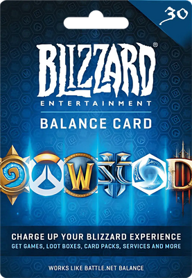 Blizzard Gift Card Brazil 30 BRL