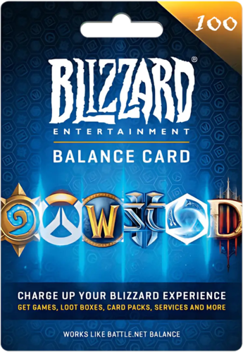  Blizzard Gift Card Brazil 100 BRL