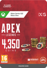 Apex Legends Gift Card - 4350 Coins - Global - Xbox (95912)