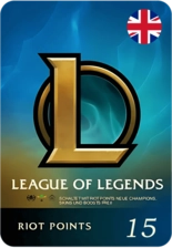 League of Legends (LoL) Gift Card - 15 GBP - UK -  for sale in Egypt from Games2Egypt
