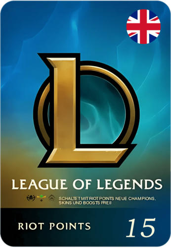 League of Legends (LoL) Gift Card - 15 GBP - UK