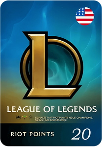 League of Legends (LoL) Gift Card - 20 USD - USA -  for sale in Egypt from Games2Egypt