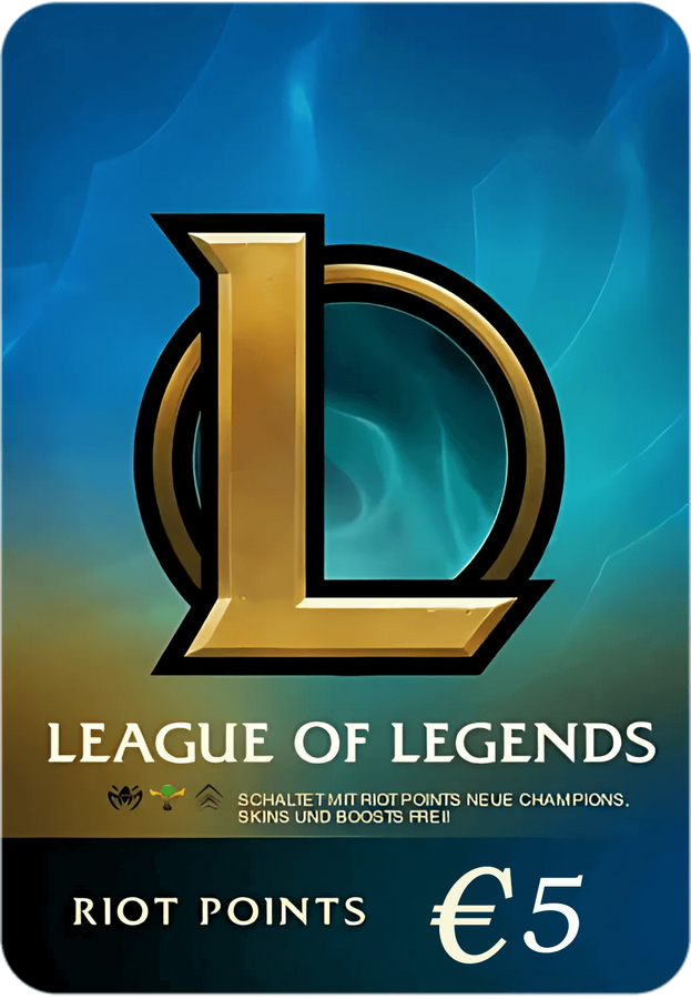 League of Legends (LoL) Gift Card - 5 EUR - Europe