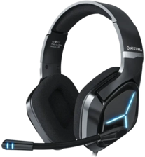 Onikuma X9 RGB Wired Gaming Headset - Black