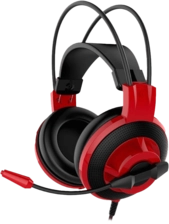 MSI DS501 Wired Gaming Headset for PC - Red