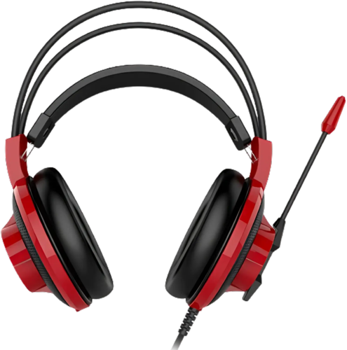 MSI DS501 Wired Gaming Headset for PC - Red