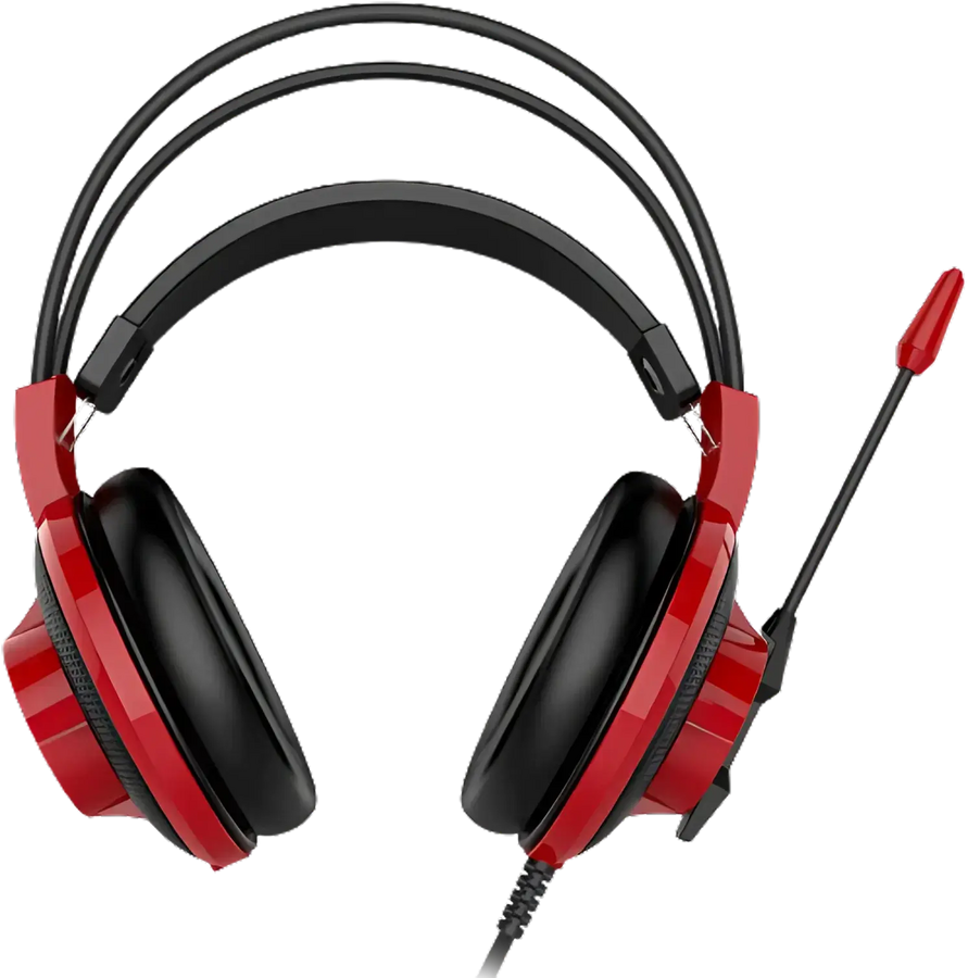 MSI DS501 Wired Gaming Headset for PC - Red – image 3