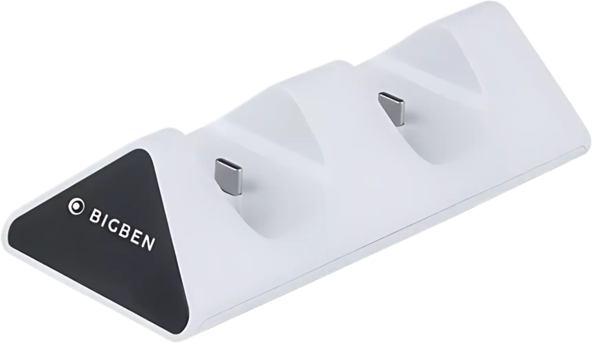 Nacon USB Dual Charger for PS5 Dualsense Controller - White