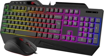 Havit KB852CM Gamenote Gaming Set (Keyboard and Mouse) - Black -  for sale in Egypt from Games2Egypt
