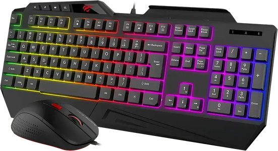 Havit KB852CM Gamenote Gaming Set (Keyboard and Mouse) - Black -  for sale in Egypt from Games2Egypt