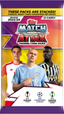 Topps Match Attax 2023/2024 UEFA Champions League Trading Card (Single Pack)