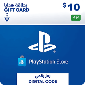 بطاقة شحن بلايستيشن ستور 10 دولار - أرجنتين -  للبيع في مصر من خلال Games2Egypt