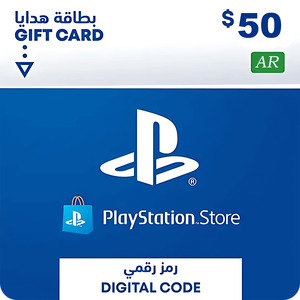 بطاقة شحن بلايستيشن ستور 50 دولار - أرجنتين -  للبيع في مصر من خلال Games2Egypt