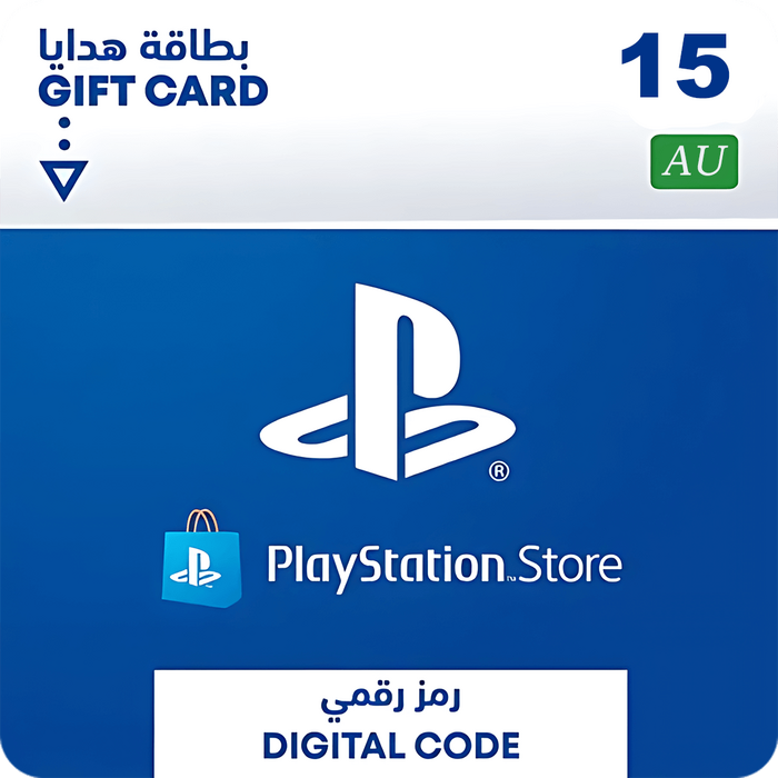 بطاقة هدايا بلايستيشن ستور 15 دولار - أستراليا  للبيع في مصر من خلال Games2Egypt