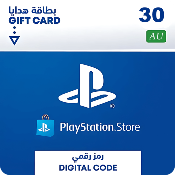 بطاقة هدايا بلايستيشن ستور 30 دولار - أستراليا  للبيع في مصر من خلال Games2Egypt