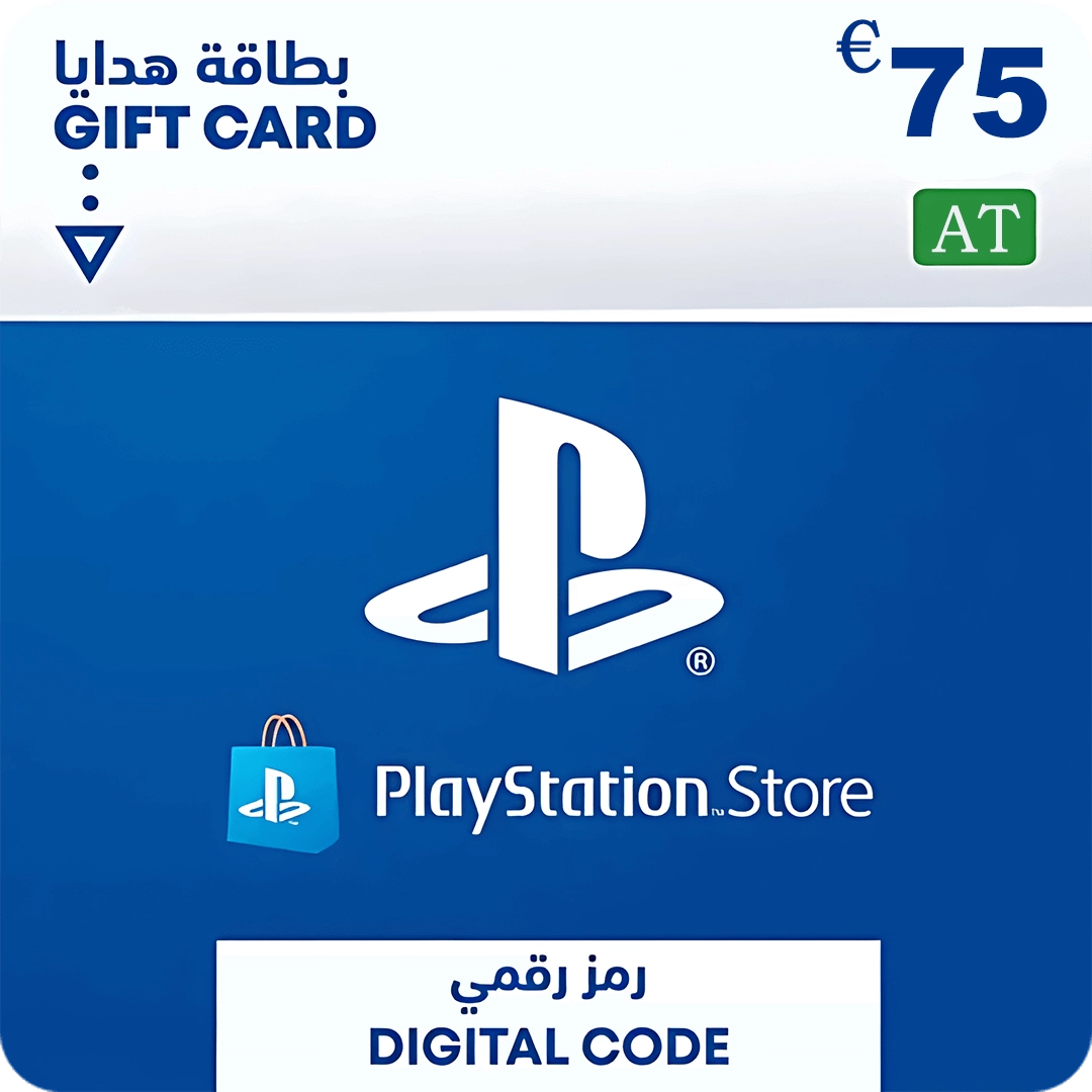 PSN PlayStation Store Gift Card 75 EUR - Austria  for sale in Egypt from Games2Egypt