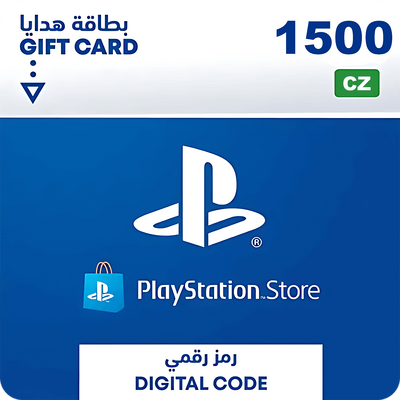 PSN PlayStation Store Gift Card 1500 CZK - Czech Republic