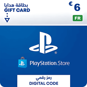 كارت 6 يورو بلاي ستيشن نيتورك فرنسا -  للبيع في مصر من خلال Games2Egypt