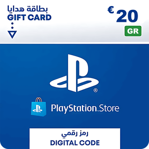 بطاقة هدايا شحن بلايستيشن ستور 20 يورو - اليونان -  للبيع في مصر من خلال Games2Egypt