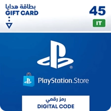 PSN PlayStation Store Gift Card 45 EUR - Italy -  for sale in Egypt from Games2Egypt
