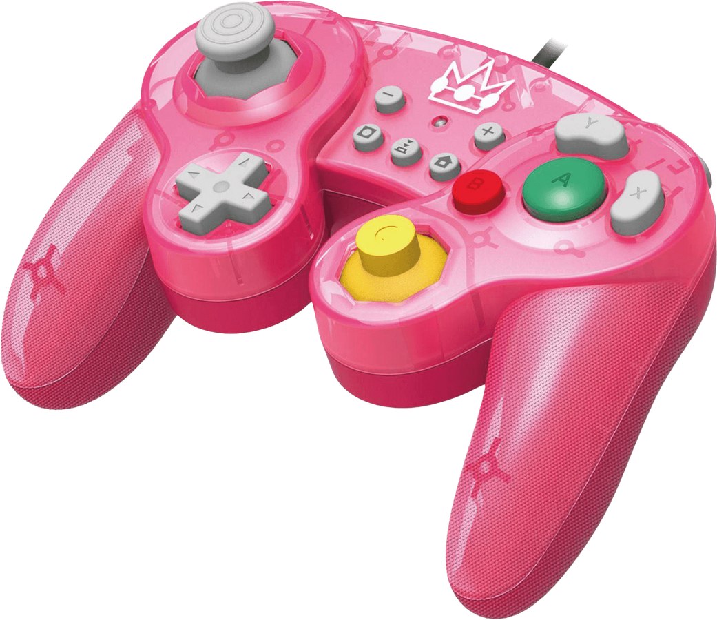 Hori Nintendo Switch Wired Mario Peach Battle Pad - Pink – image 2