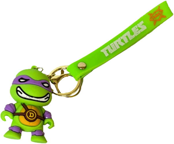 Ninja Turtles Donatello Keychain Medal