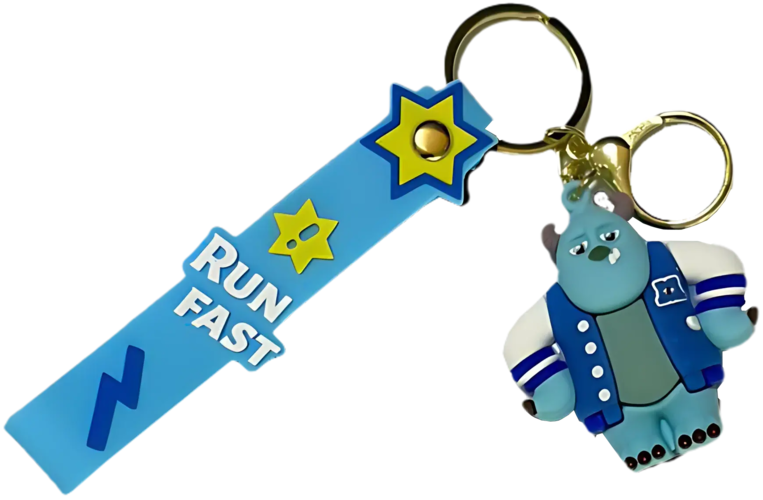 Monsters, INC Sulley Keychain Medal