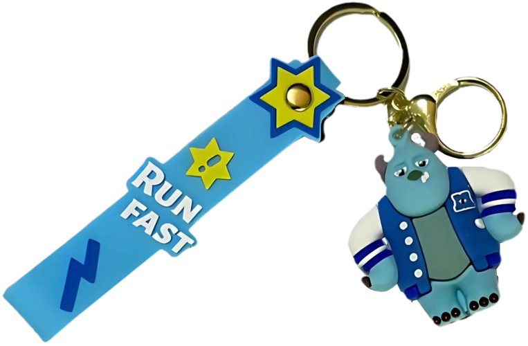 Monsters, INC Sulley Keychain Medal