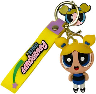 The Powerpuff Girls Bubbles Keychain Medal -  for sale in Egypt from Games2Egypt