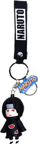 Naruto Itachi Uchiha Keychain Medal