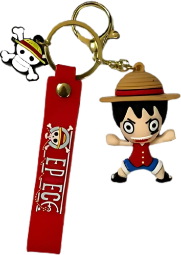 One Piece Luffy Keychain Medal