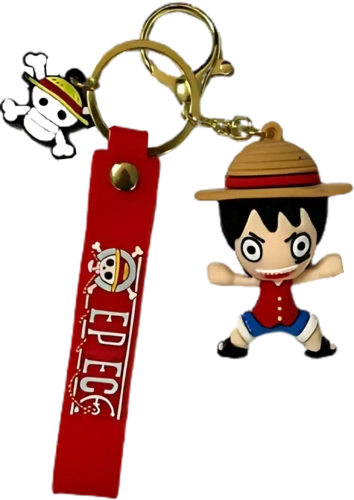 One Piece Luffy Keychain Medal