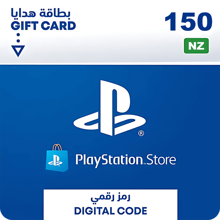 بطاقة شحن بلايستيشن ستور 150 دولار نيوزيلندي - نيوزيلاندا  للبيع في مصر من خلال Games2Egypt