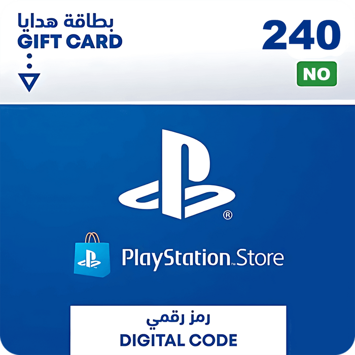 بطاقة شحن بلايستيشن ستور 240 كرونة نرويجية - النرويج  للبيع في مصر من خلال Games2Egypt
