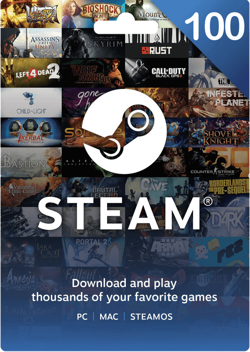 Steam Wallet Gift Card 100 USD Steam Key TURKEY	  for sale in Egypt from Games2Egypt