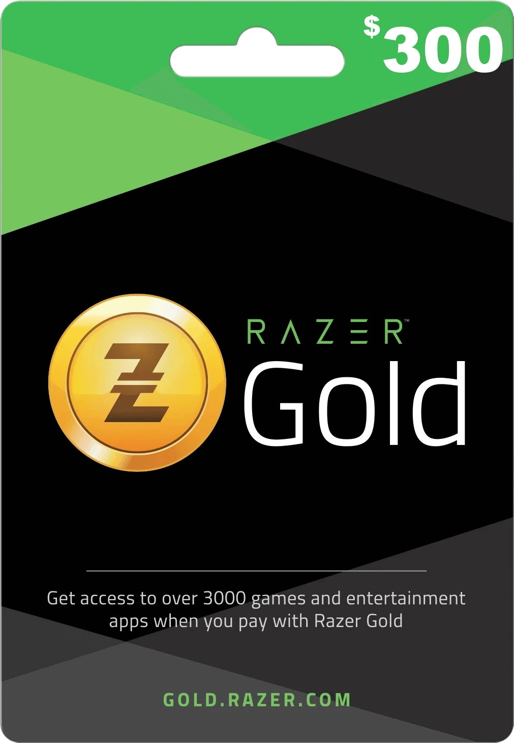 Razer Gold 300$ Global Gift Card  for sale in Egypt from Games2Egypt