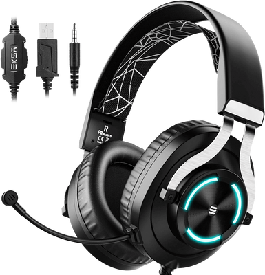 EKSA E3000 Wired Gaming Headset - Black
