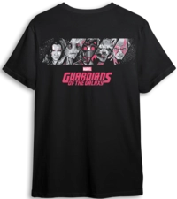 Gurdians of the Galaxy LOOM Oversized T-Shirt - Black