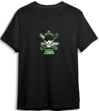 One Piece Zoro LOOM Oversized T-Shirt - Black