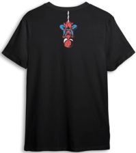 Spider-Man Peter Parker LOOM Oversized T-Shirt - Black