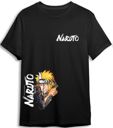 Naruto LOOM Oversized T-Shirt - Black