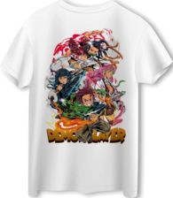 Demon Slayer LOOM Oversized T-Shirt - Off White