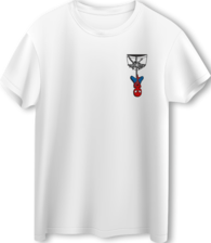 Spider-Man Logo Goku LOOM Oversized T-Shirt - Off White (97476)